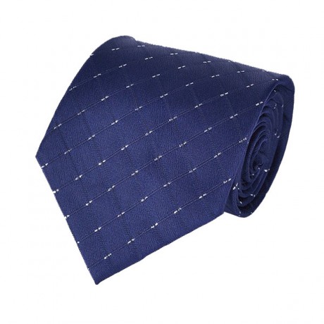 KLASIK kravata modrá károvaná