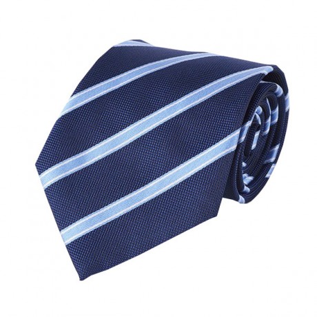 KLASIK kravata modro-bledá